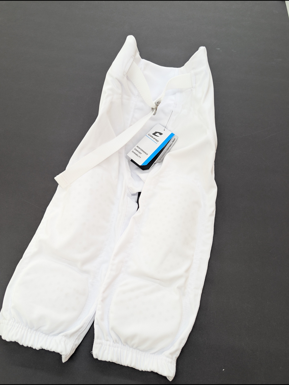 Champro Youth White Integrated Football Pants